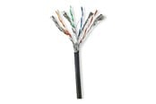Verkkokaapelit - Nedis CCBG8599BK100S networking cable - Musta - 100m - CCBG8599BK100S
