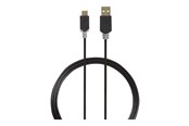 USB kaapelit - Nedis - USB-C cable - USB to 24 pin USB-C - 1 m - CCBW60600AT10