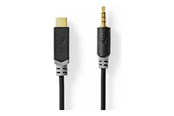 Audiokaapelit - Nedis audio cable - 1 m - CCBW65950AT10