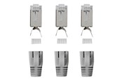 Verkkokaapelit - Nedis network connector - grey - Harmaa - CCBW89390GY