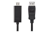 Näyttökaapeli - Nedis adapter cable - DisplayPort / HDMI - 2 m - CCGB37100BK20
