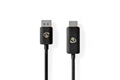 Näyttökaapeli - Nedis CCGB37108BK18 video cable adapter - CCGB37108BK18
