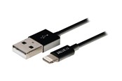 USB kaapelit - Nedis Valueline Lightning cable - Lightning / USB 2.0 - 1 m - CCGB39300BK10