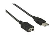 USB kaapelit - Nedis - USB extension cable - USB to USB - 2 m - CCGB60010BK20