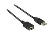 USB kaapelit - Nedis - USB extension cable - USB to USB - 3 m - CCGB60010BK30