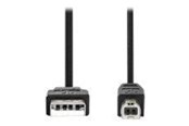 USB kaapelit - Nedis - USB cable - USB to USB Type B - 2 m - CCGB60100BK10