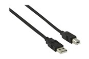 USB kaapelit - Nedis - USB cable - USB to USB Type B - 5 m - CCGB60100BK50