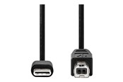 USB kaapelit - Nedis - USB-C cable - 24 pin USB-C to USB Type B - 2 m - CCGB60650BK20