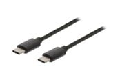 USB kaapelit - Nedis - USB-C cable - 24 pin USB-C to 24 pin USB-C - 1 m - CCGB60700BK10