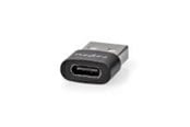 Muut kaapelit - Nedis USB-A Adapter | USB 2.0 | USB-A Male | USB-C™ Female - CCGB60920BK