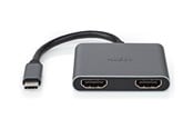 Näyttökaapeli - Nedis adapter - 10 cm - CCGB64670BK01