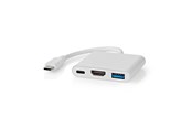 Telakointiasemat - Nedis CCGB64770WT01 laptop dock/port replicator - CCGB64770WT01