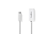Verkkokortit (verkkosovittimet, tulostuspalvelimet jne.) - Nedis USB Network Adapter - CCGB64950WT02