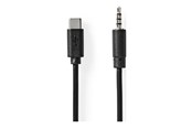 Audiokaapelit - Nedis audio cable - 1 m - CCGB65950BK10