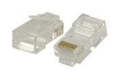 Verkkokaapelit - Nedis network connector - transparent - Läpinäkyvä - CCGB89304TP