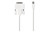 Näyttökaapeli - Nedis - video adapter cable - Mini DisplayPort to DVI-D - 2 m - CCGP37700WT20