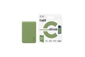 Puhelin - Muut lisävarusteet - CARE by PanzerGlass Fashionable Card Holder Green iPhone - PANZER1448
