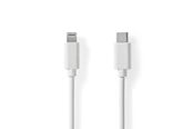USB kaapelit - Nedis CCGL39650WT10 lightning cable - CCGL39650WT10