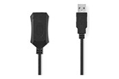 USB kaapelit - Nedis CCGL60EXTBK200 USB cable - CCGL60EXTBK200