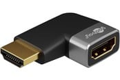 Näyttökaapeli - Pro Plus - HDMI - Angled Adapter 90° Vertical - Black - 4040849720109