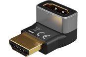 Näyttökaapeli - Pro Plus - HDMI - Angled Adapter 90° Vertical - Black - 4040849720093