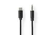 Audiokaapelit - Nedis USB-C Adapter | USB 2.0 | USB-C™ Male | 3.5 mm Male - CCGL65950BK10
