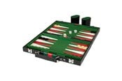 Lautapelit - Vennerød Backgammon in leather case - 10416