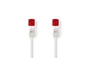 Verkkokaapelit - Nedis CCGL85215WT05 networking cable - Valkoinen - 0.5m - CCGL85215WT05