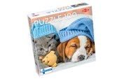Palapelit - Tactic Cute Kitten and Sleepy Dog 1 palan palapeli - 59232