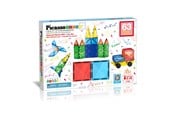 Rakennussarjat - PicassoTiles Timanttisarja Magneettiset Laatat setti 63 osaa rakennussarja - PT63