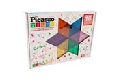 Rakennussarjat - PicassoTiles 16-osainen Magneettiset Laatat setti - PT16