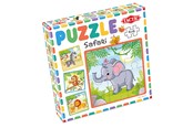 Palapelit - Tactic My First Puzzle Safari 4 x 6 palan palapeliä - 56665