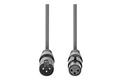 Näyttökaapeli - Nedis OnStage series DMX cable - 15 m - COTG15012GY150
