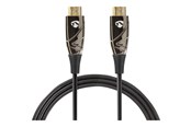 Näyttökaapeli - Nedis HDMI cable with Ethernet - HDMI / audio - 100 m - CVBG3400BK1000