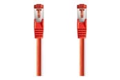 Verkkokaapelit - Nedis CCGL85221RD100 networking cable - Punainen - 10m - CCGL85221RD100