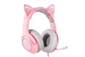 Kuulokkeet - ONIKUMA Gaming headphones  K9 Pink RGB - K9P RGB 3.5mm