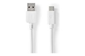 USB kaapelit - Nedis CCGW61600WT10 USB cable - CCGW61600WT10