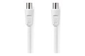 Antennikaapelit/-liittimet - Nedis CSGL40000WT20 coaxial cable - CSGL40000WT20