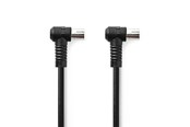 Antennikaapelit/-liittimet - Nedis CSGL40120BK30 coaxial cable - CSGL40120BK30