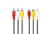 Näyttökaapeli - Nedis Composite Video Cable | 3x RCA Male | 3x RCA Female - CVGL24305BK20