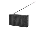 DAB, Verkko- & Kelloradiot - Nedis RDFM1200BK - portable radio - AM/FM - Mono - RDFM1200BK