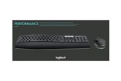 Näppäimistöt - Logitech MK850 Performance - keyboard and mouse set - Spanish - Näppäimistö ja Hiirisetti - Espanjalainen - Musta - 920-008228