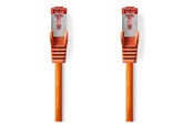 Verkkokaapelit - Nedis CCGL85221OG100 networking cable - Oranssi - 10m - CCGL85221OG100