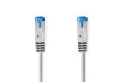 Verkkokaapelit - Nedis CAT6a Network Cable | S/FTP | RJ45 Male | RJ45 Male - Harmaa - 1m - CCGL85330GY10