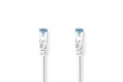 Verkkokaapelit - Nedis CAT6a Network Cable | S/FTP | RJ45 Male | RJ45 Male - Harmaa - 15m - CCGL85330WT150