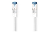 Verkkokaapelit - Nedis CCGL85330WT20 networking cable - Valkoinen - 2m - CCGL85330WT20