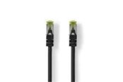 Verkkokaapelit - Nedis CAT7 Network Cable | S/FTP | RJ45 Male | RJ45 Male - Musta - 0.25m - CCGL85420BK025
