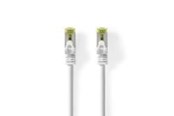 Verkkokaapelit - Nedis CAT7 Network Cable | S/FTP | RJ45 Male | RJ45 Male - Valkoinen - 20m - CCGL85420WT200