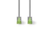 Verkkokaapelit - Nedis Cat 8.1 Network Cable | S/FTP | RJ45 Male | RJ45 Male - Harmaa - 15m - CCGL85520GY150
