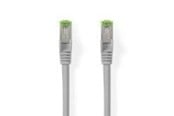 Verkkokaapelit - Nedis Cat 8.1 Network Cable | S/FTP | RJ45 Male | RJ45 Male - Harmaa - 20m - CCGL85520GY200